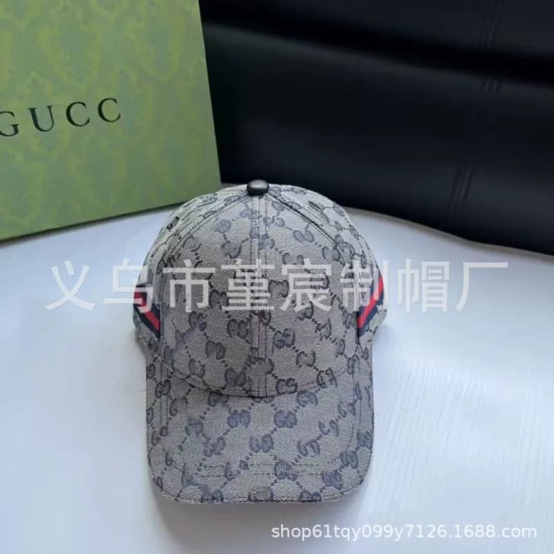 Gucci Baseball Cap GG Supreme Print