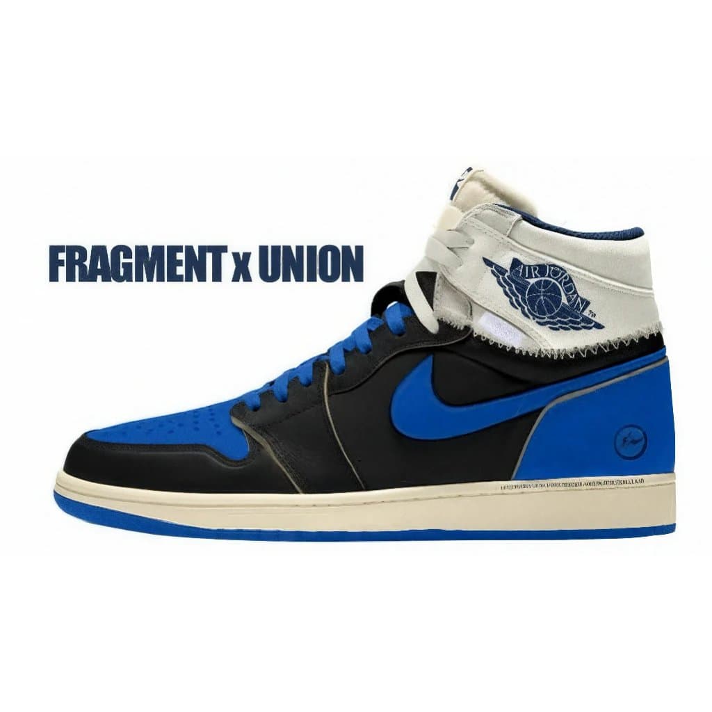 Nike × Travis Scott Dunk Low Cactus Jack — Union Fragment black/blue