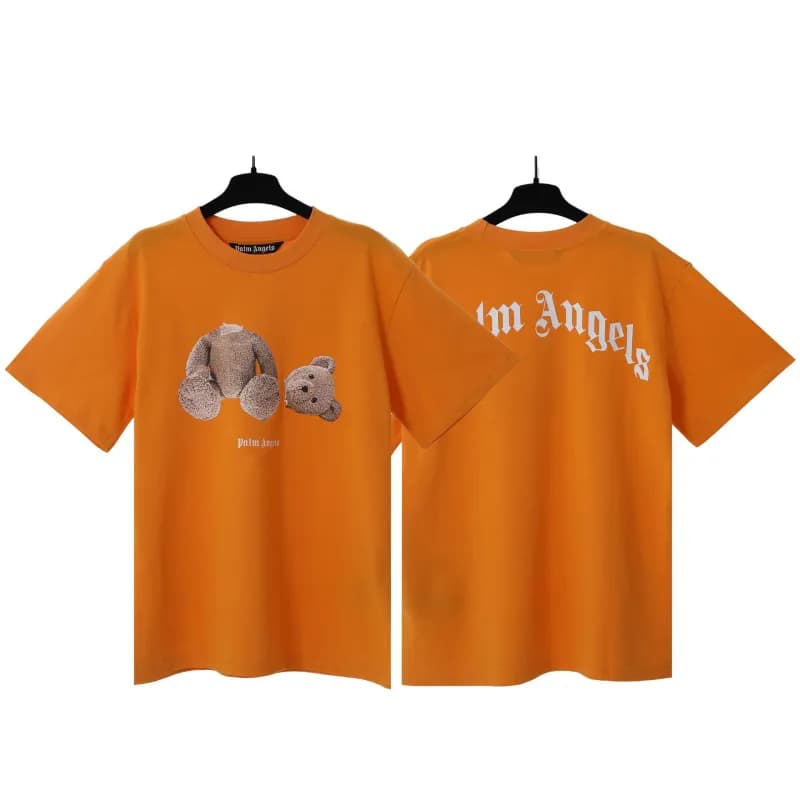 Palm Angels Graphic Tee Bear Print