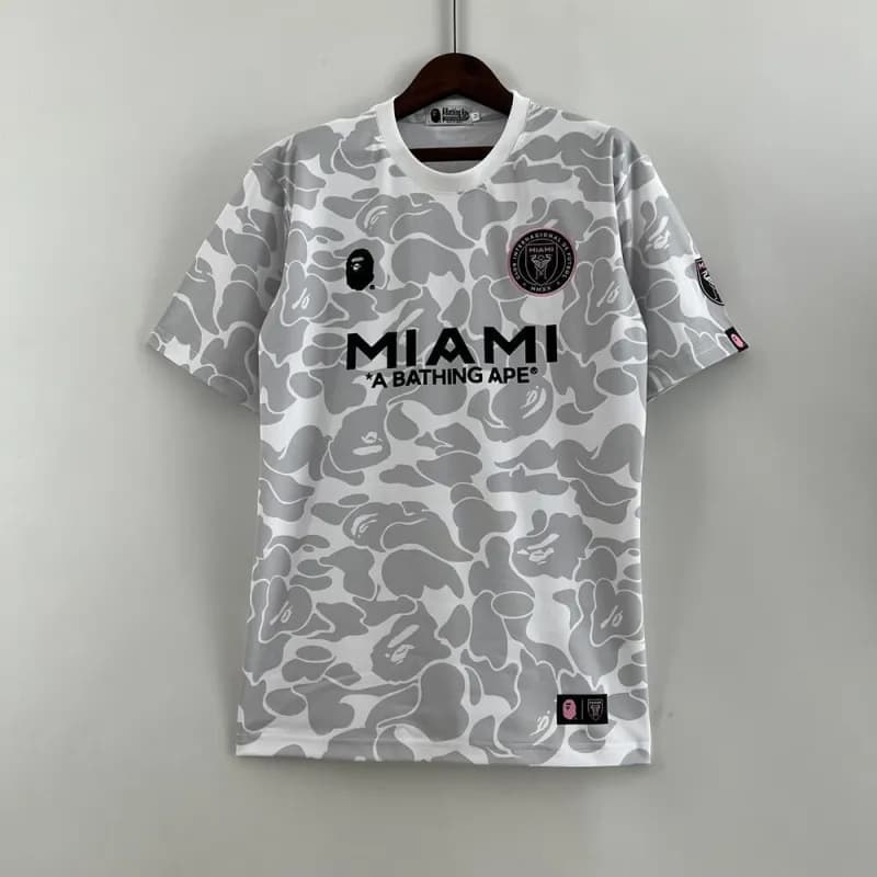Adidas Spain Home Jersey 2024 Away Colorblock — 2324迈阿密迷彩灰白