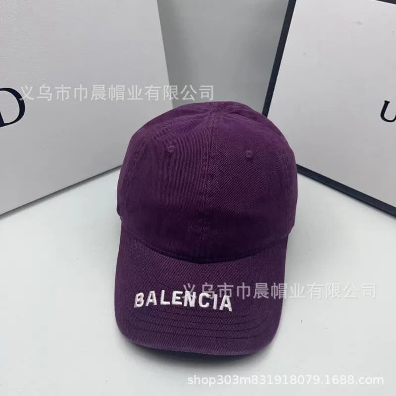 Balenciaga Baseball Cap Embroidered Logo