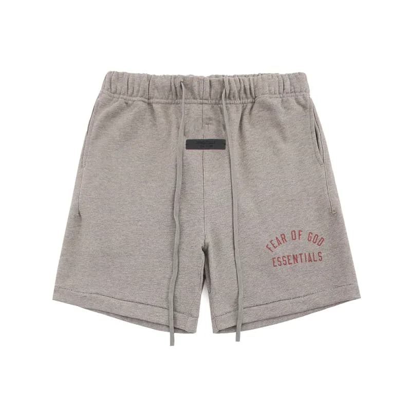 Fear of God Essentials Shorts Split Hem — K225燕麦灰