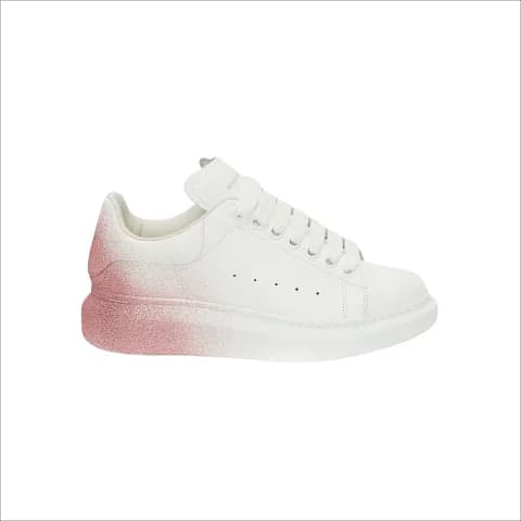 Alexander McQueen Sneaker Metallic Heel Tab — 35-45 (Remark: Size info in message☟☟☟） · Sandblasted Red