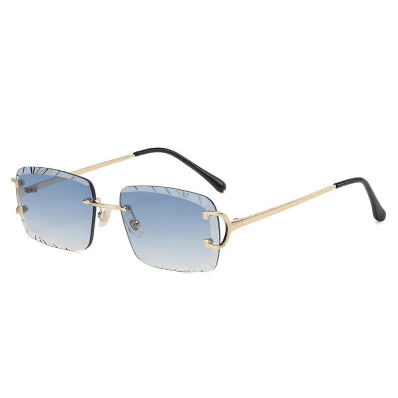 Cartier Juste Un Clou Sunglasses Gradient Blue Lens