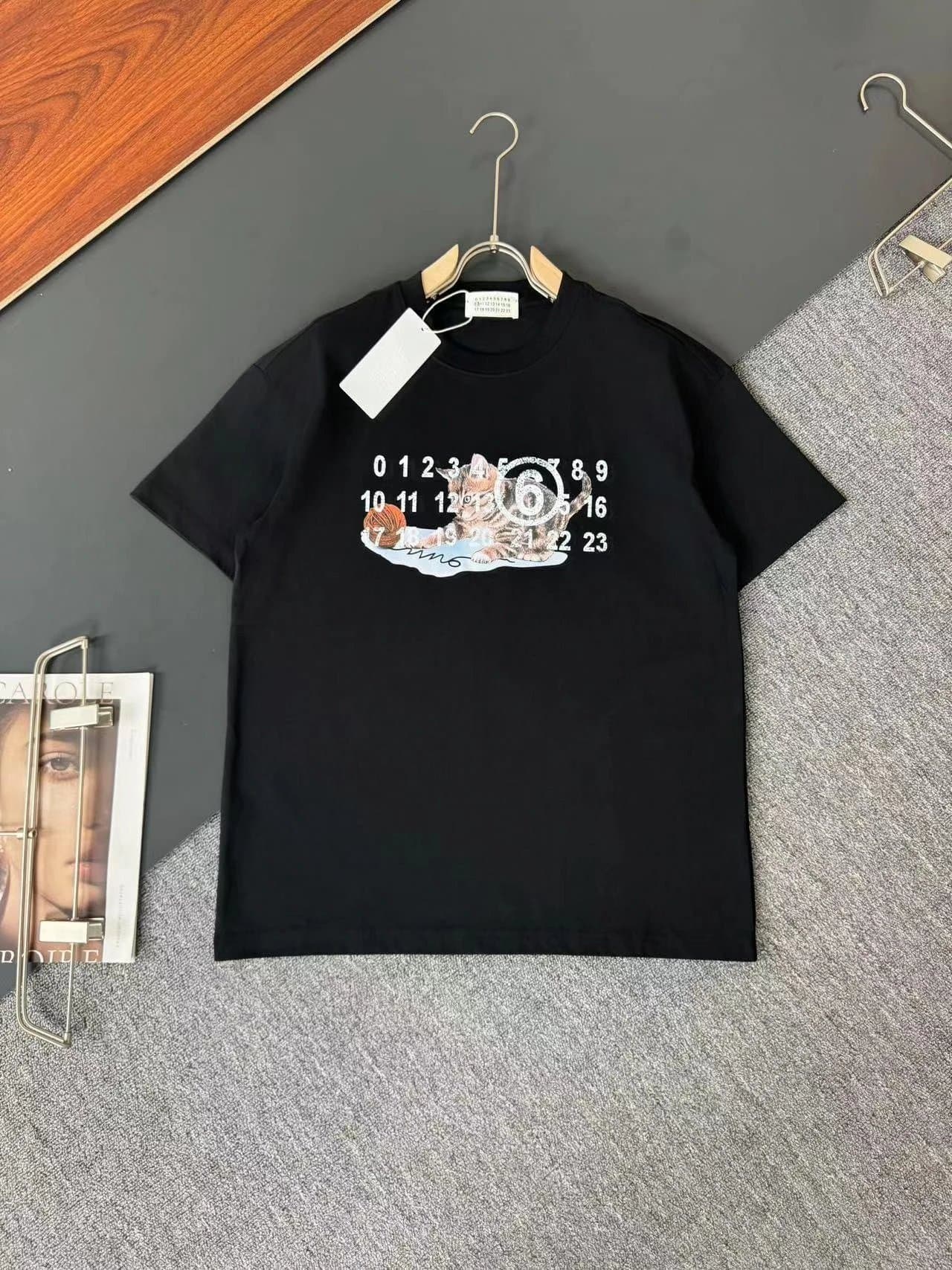 Maison Margiela Numbered Logo Tee Numeric Print — 10
