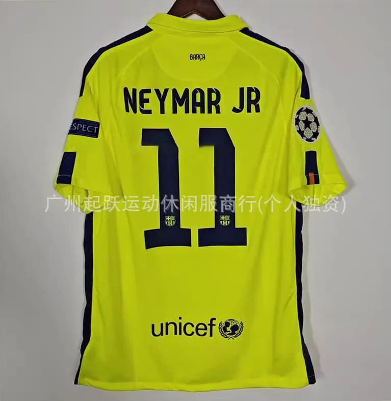 FC Barcelona Away Jersey Neymar Jr #11