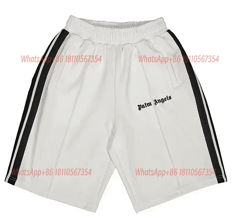 Lacoste Classic Shorts Solid White — Palm Angels-白色