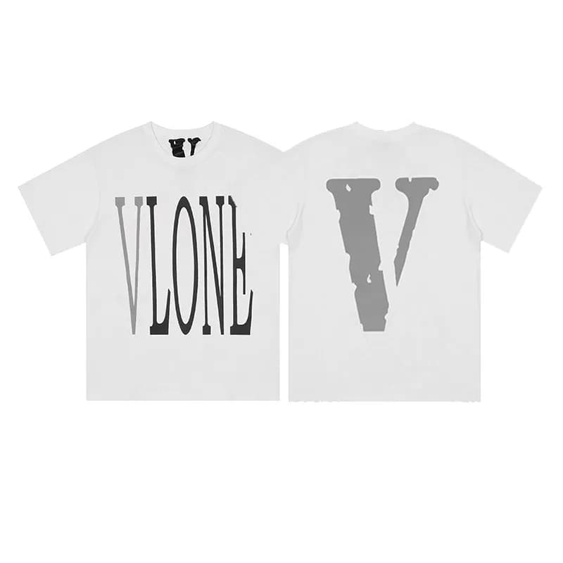 Off-White Logo Tee Vlone Print