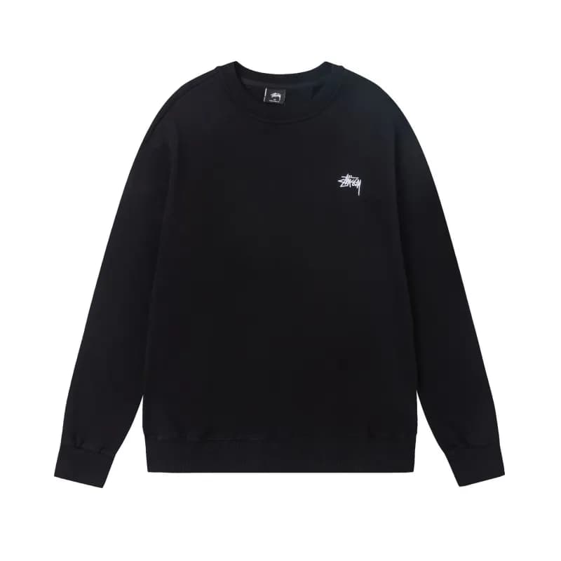 Stüssy Hooded Sweatshirt Tie-Dye — 602 black