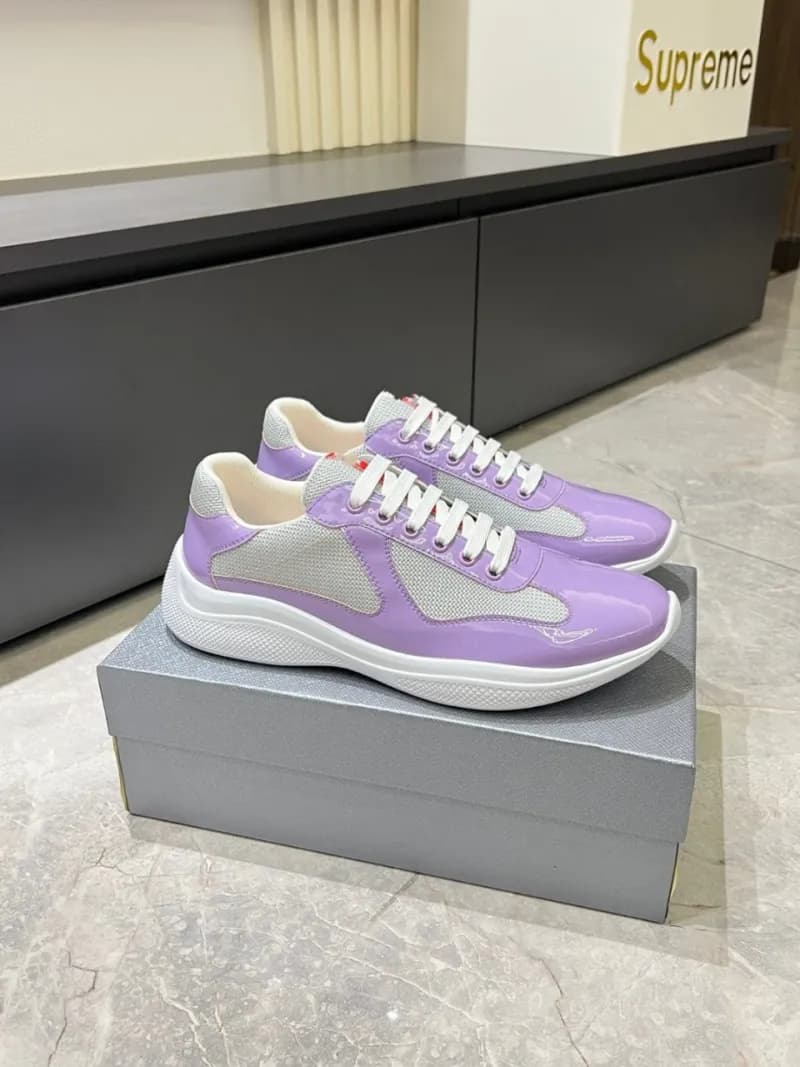 Prada Linea Rossa Sneaker Lilac Patent