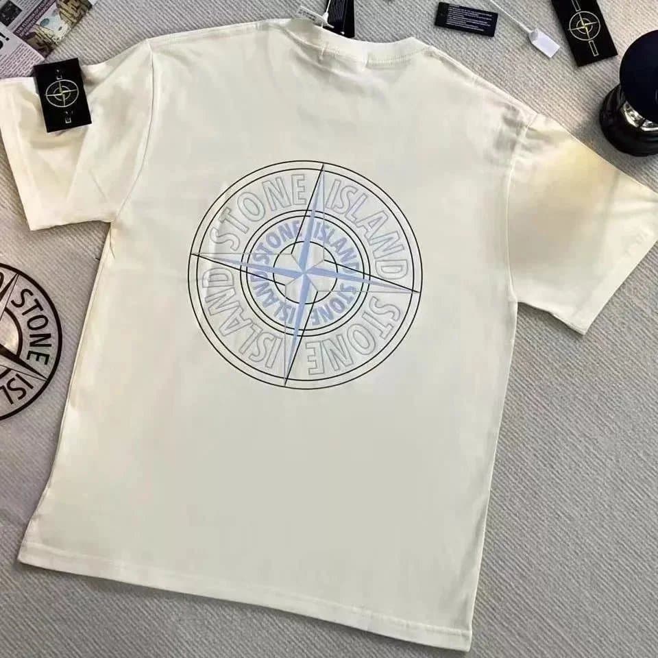 Stone Island T-Shirt Compass Logo Patch — 12