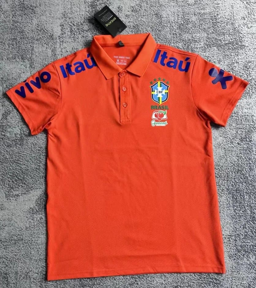 Nike Polo Shirt Brazil CBF x Itaú