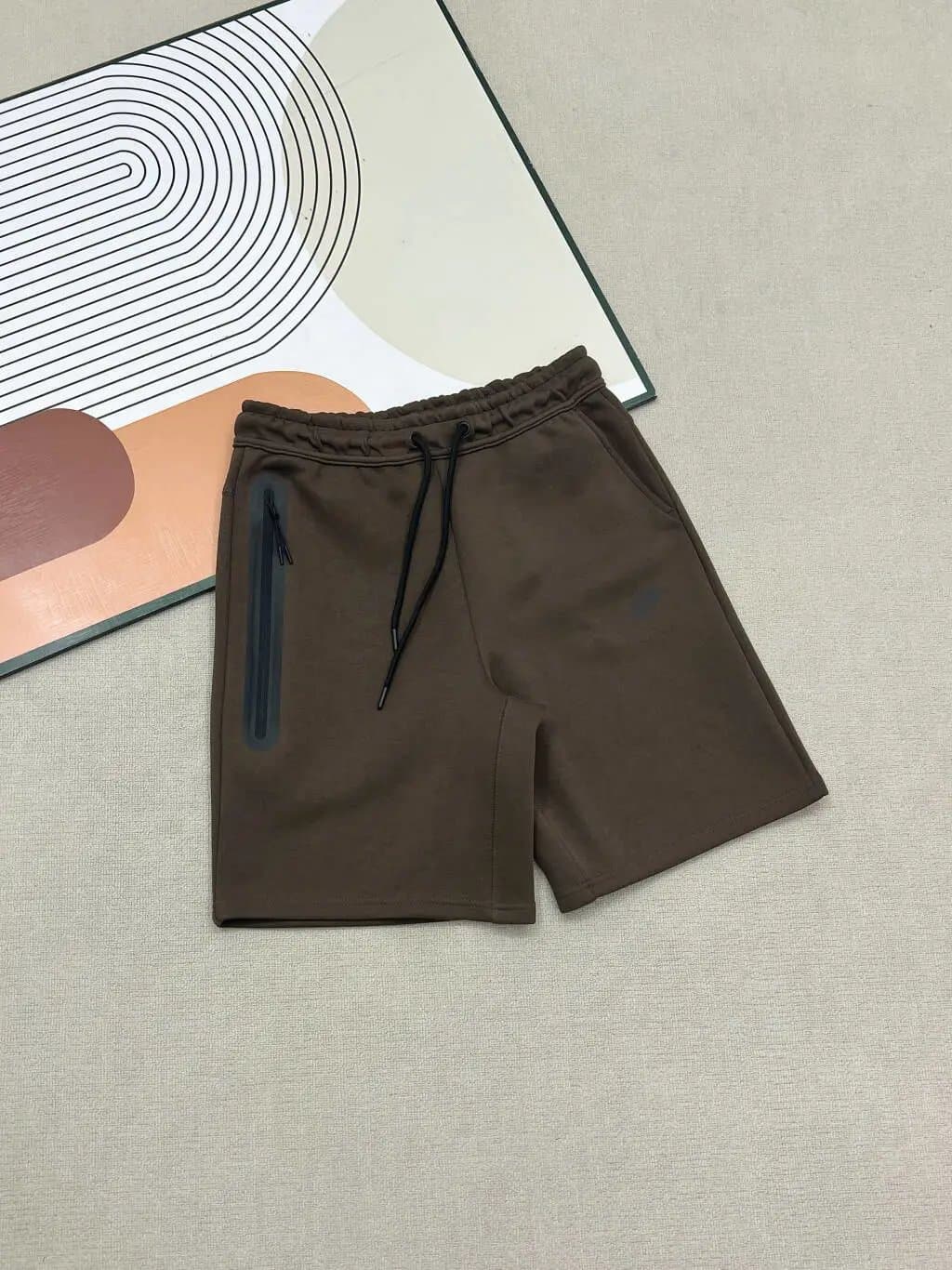 Nike Tech Fleece Shorts Dark Brown