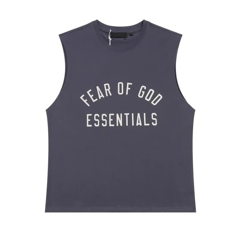 Fear of God Essentials Graphic Tee 1977 Arch Logo — BX8831黛蓝色