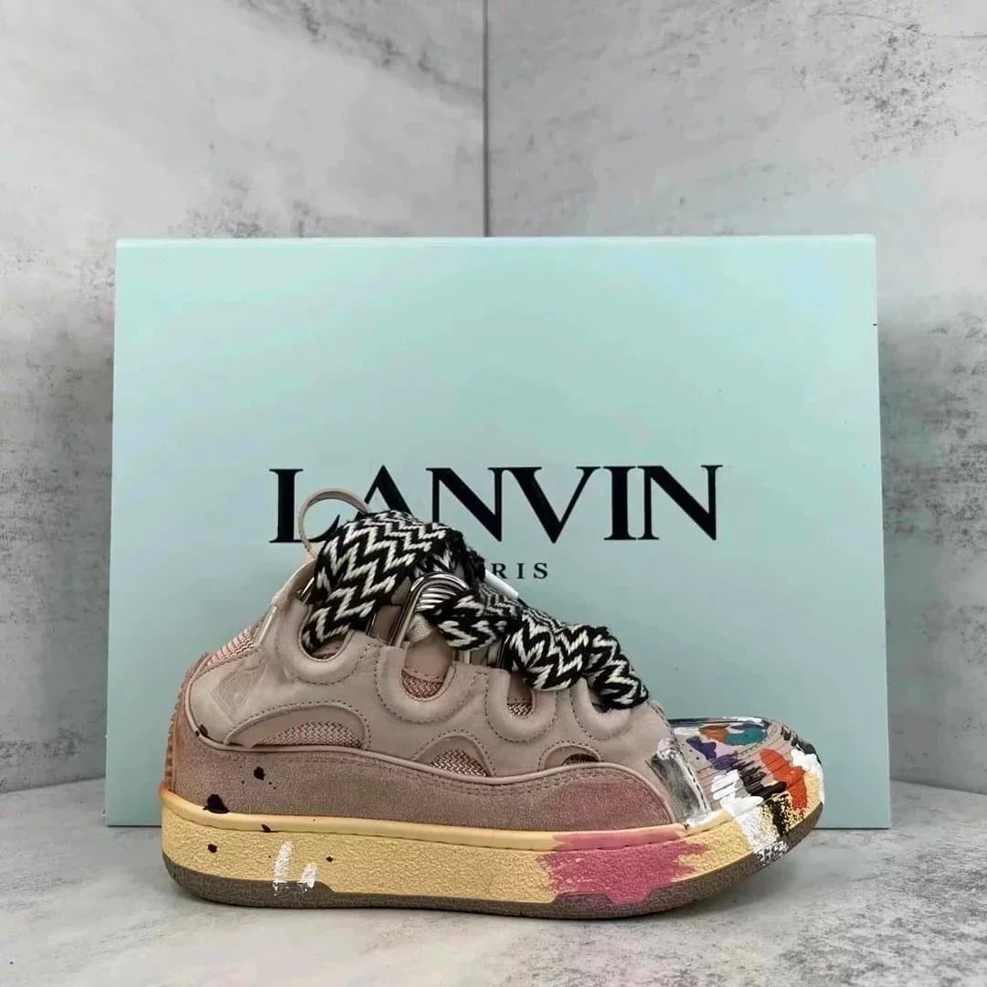 Lanvin Runner Sneaker Knit Lace — 31