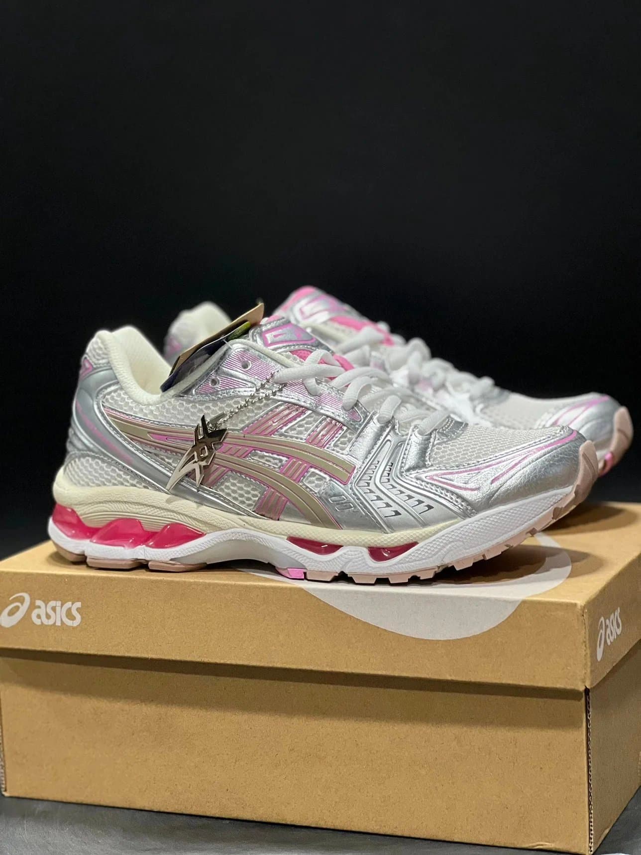 Asics Gel-Kayano 14 Silver Pink