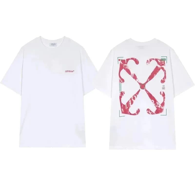 Off-White Graphic T-Shirt Industrial X Print