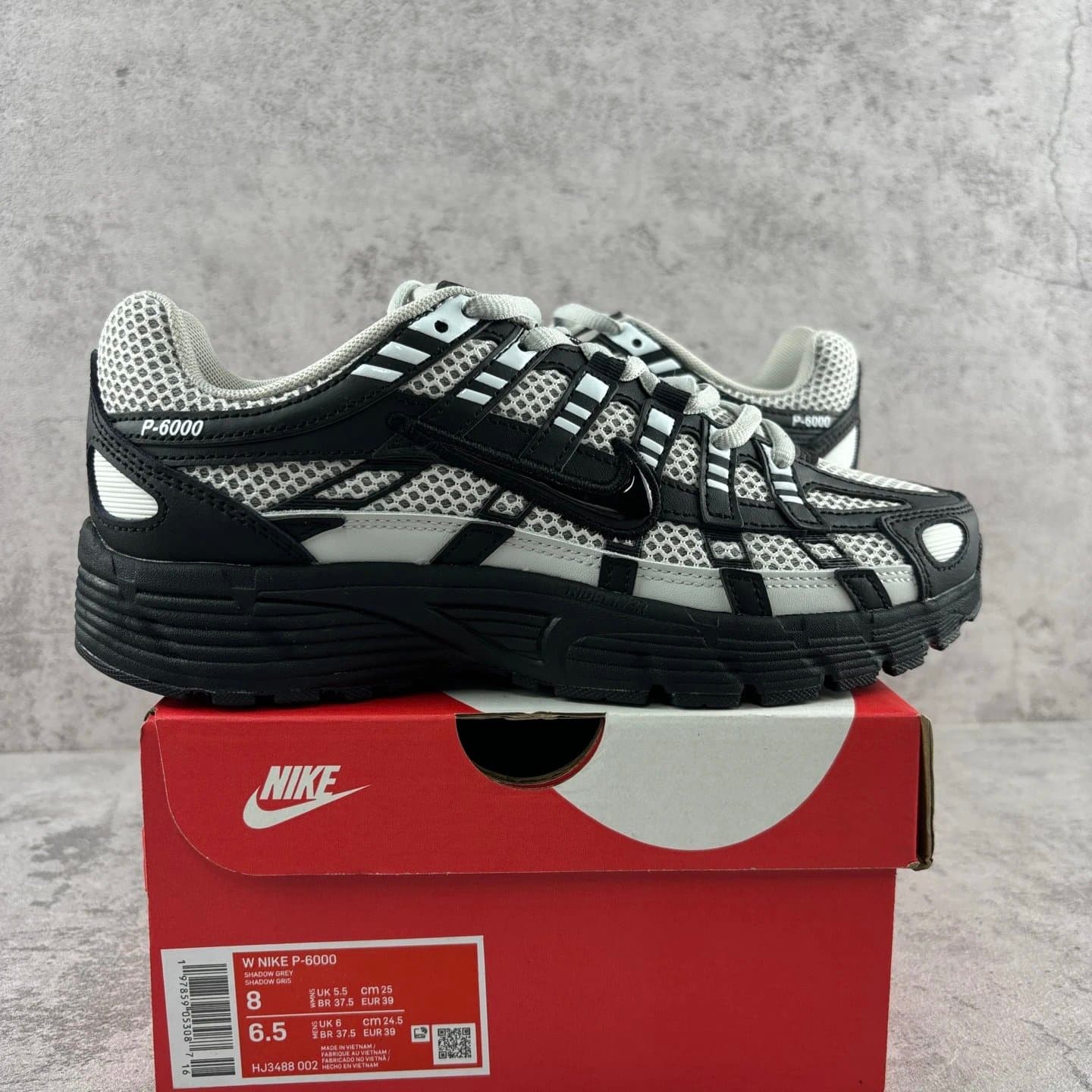 Nike Pegasus 2000 Cool Grey — WM版 P-6000 · 阴影灰HJ3488-002 39-45