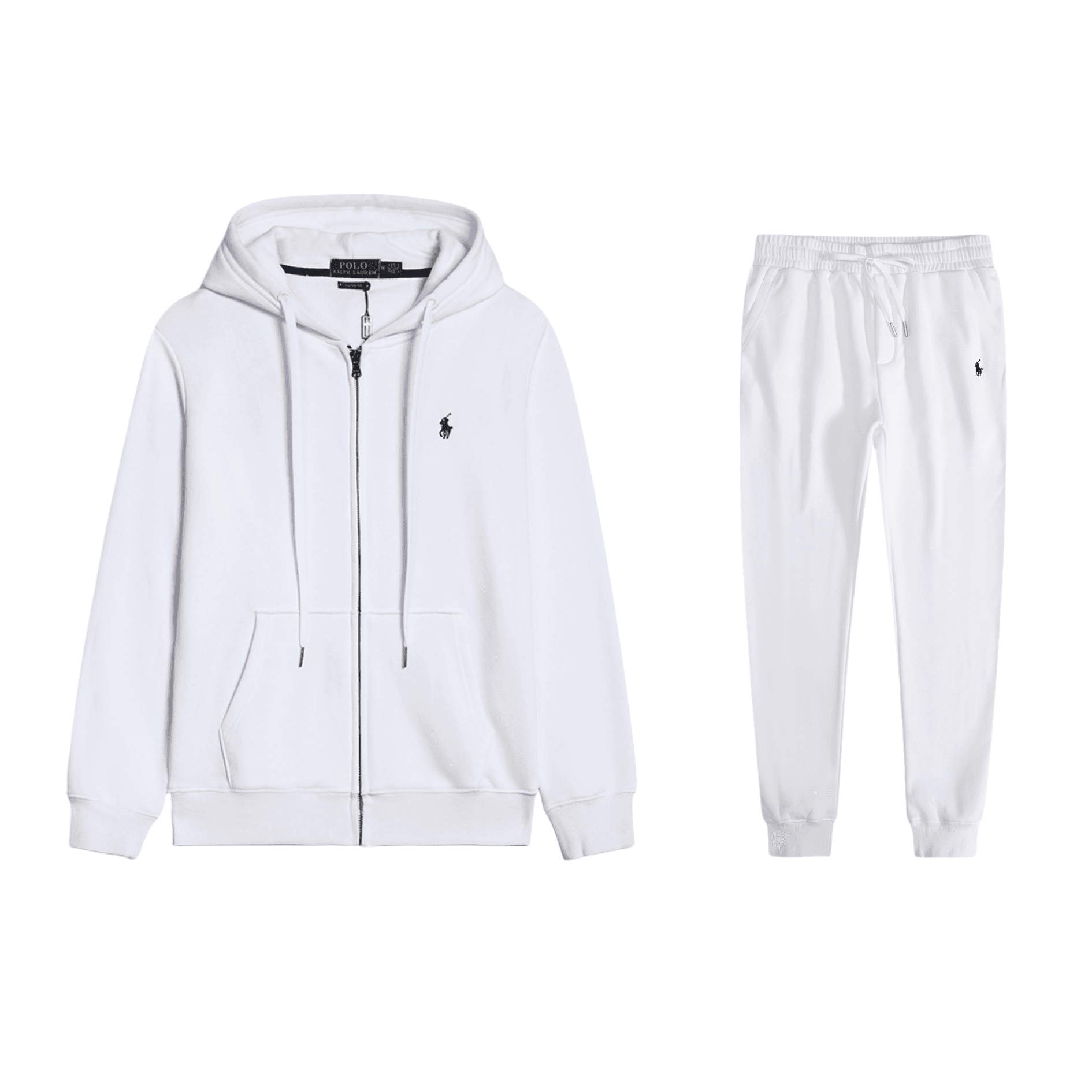 Polo Ralph Lauren Hoodie and Joggers Set Classic White