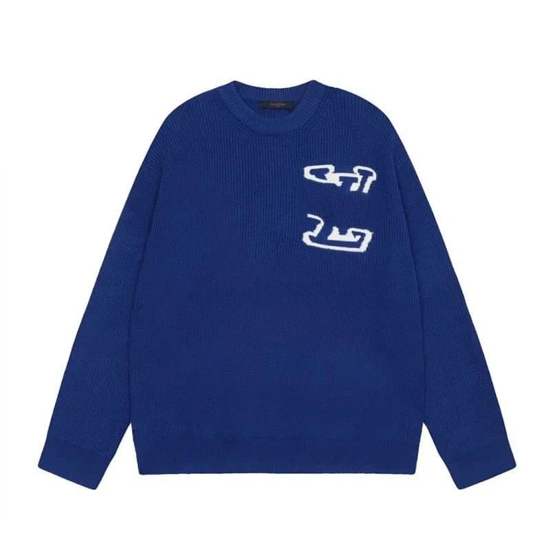 Balenciaga Knit Sweater Double Logo