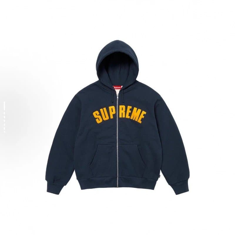 Supreme Box Logo Hooded Sweatshirt Multiple Colorways — E593宝蓝色