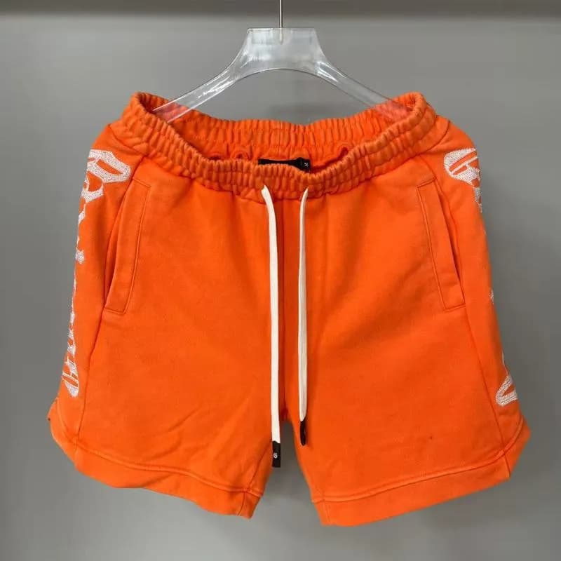 Drawstring Shorts Embroidered Side Logo