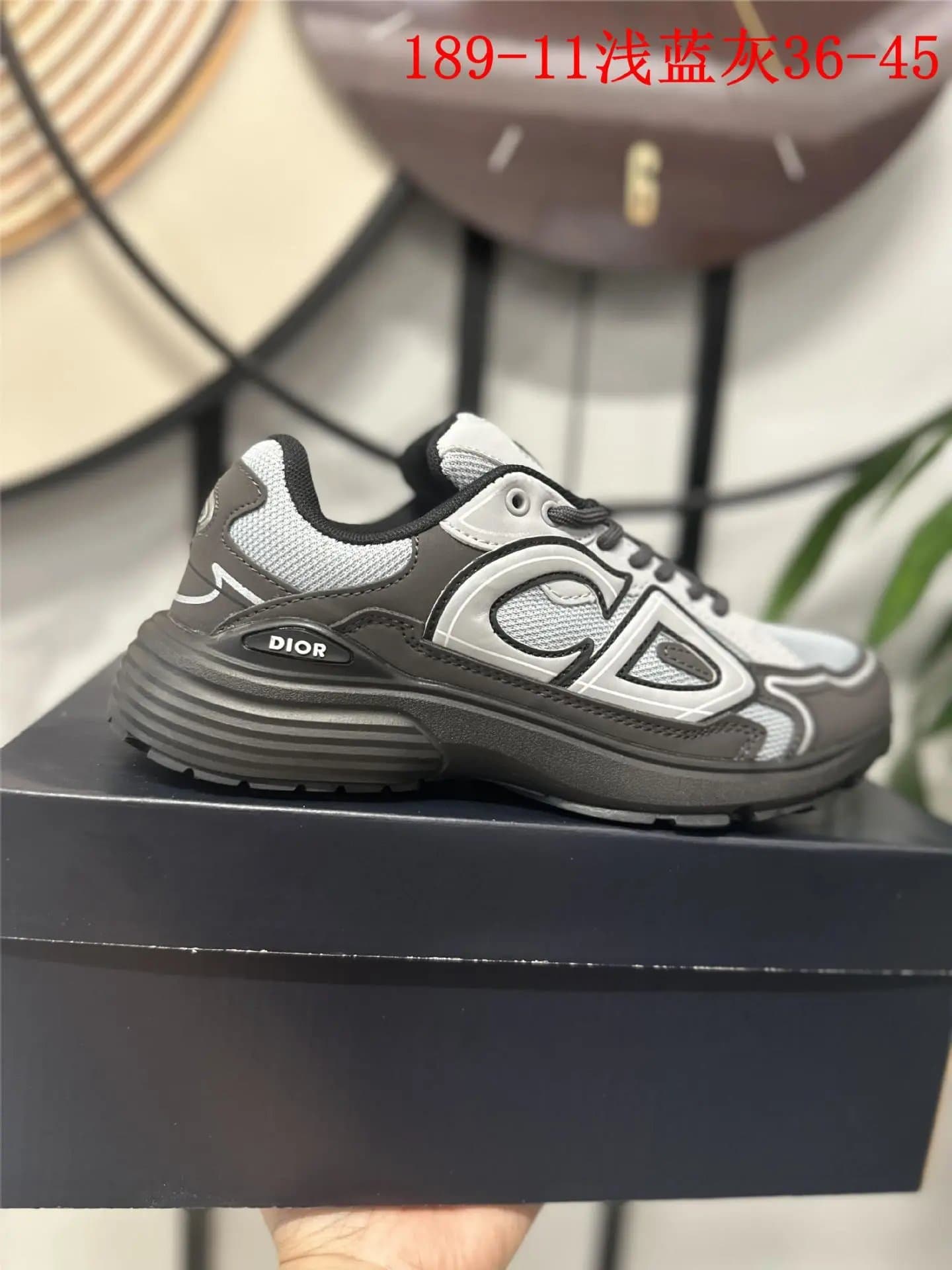Dior B22 Light Blue Grey