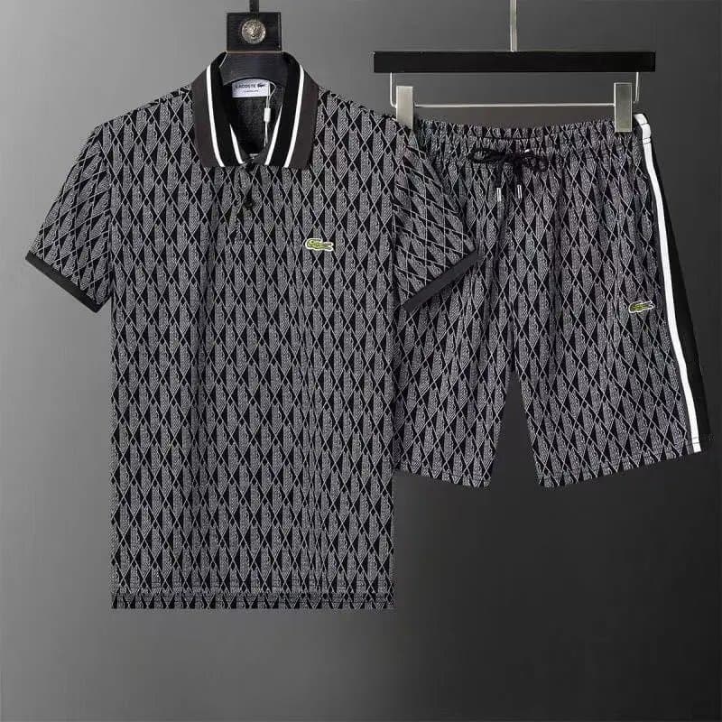 Louis Vuitton Monogram Gradient Set Ombre Print — 鳄鱼 黑白1