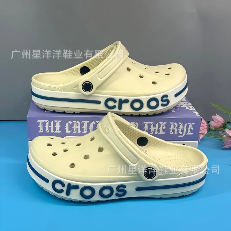 Crocs Classic Clog Royal Blue with White Band — 贝雅【骨白】