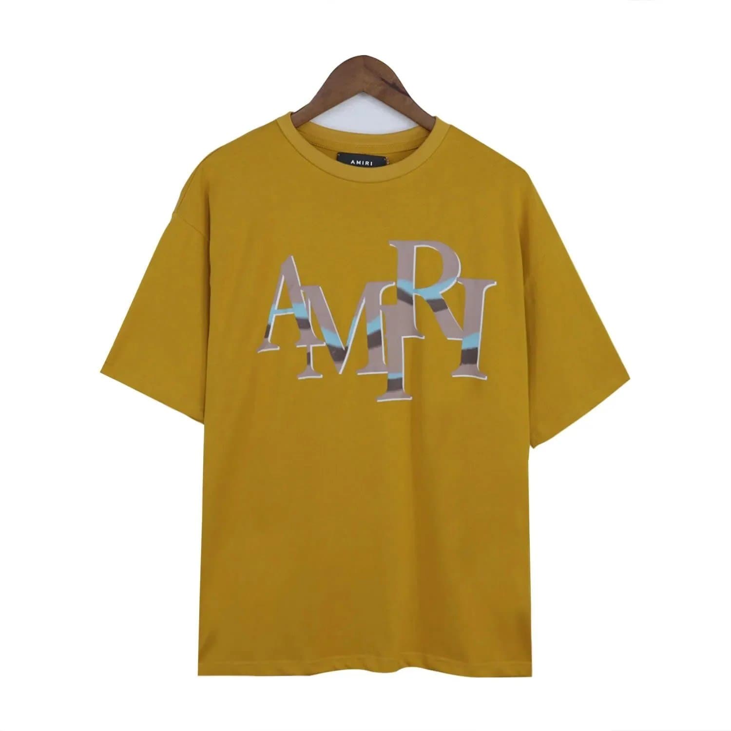 Amiri Eagle Graphic Tee Brown Eagle Print — Q7