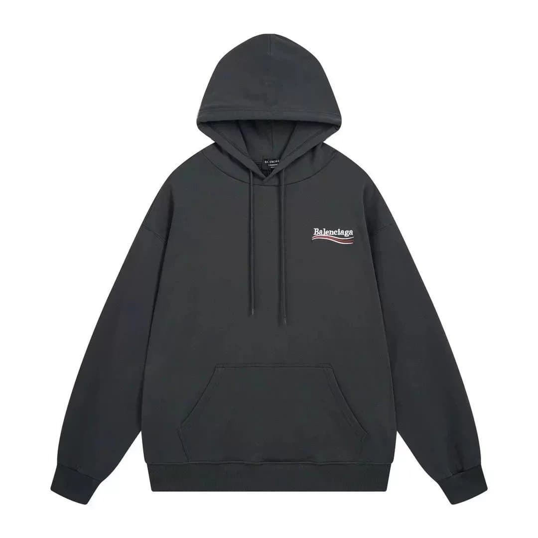 Balenciaga Logo Hoodie Script Logo — 40
