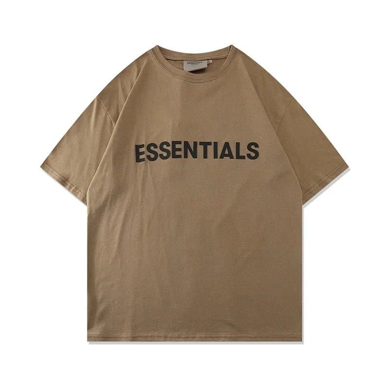 Fear of God Essentials Split Hem Shorts Heather Grey — 卡其 21108