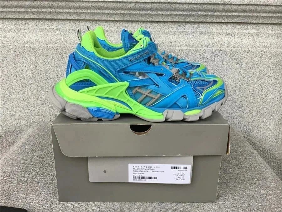 Balenciaga Triple S Neon Volt — 34