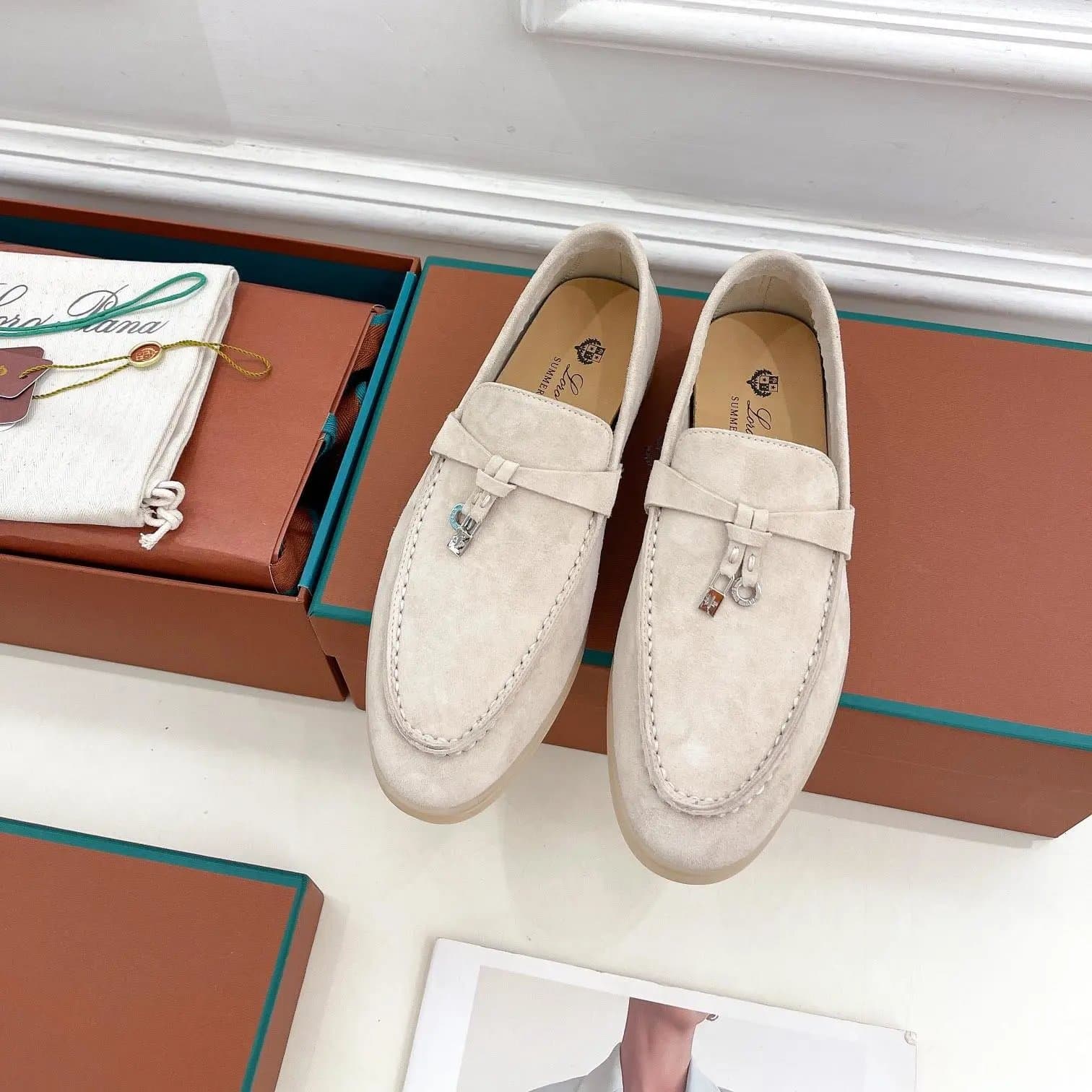 Loro Piana Loafer Suede Penny Loafer — 【QC photo link】1660196314.x.yupoo.com · 8