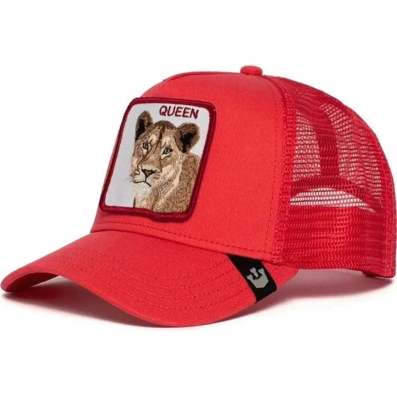 BAPE Trucker Hat Queen Lion Patch