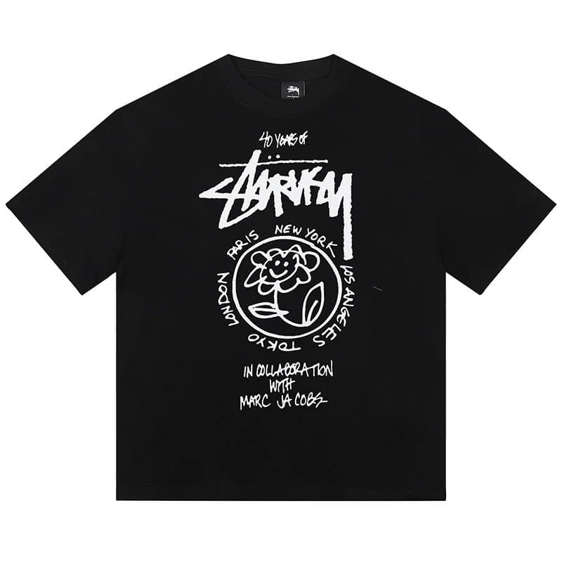 Stüssy Graphic Tee 40 Years of Stussy x Marc Jacobs