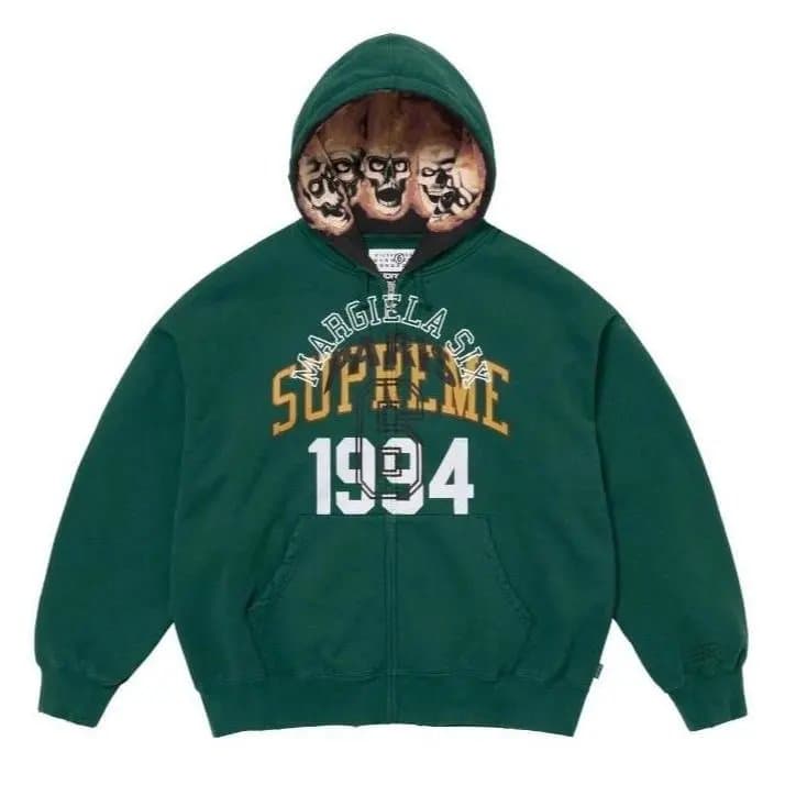 Coaches Jacket Supreme Arch Logo — E573 绿色（MM6联名）