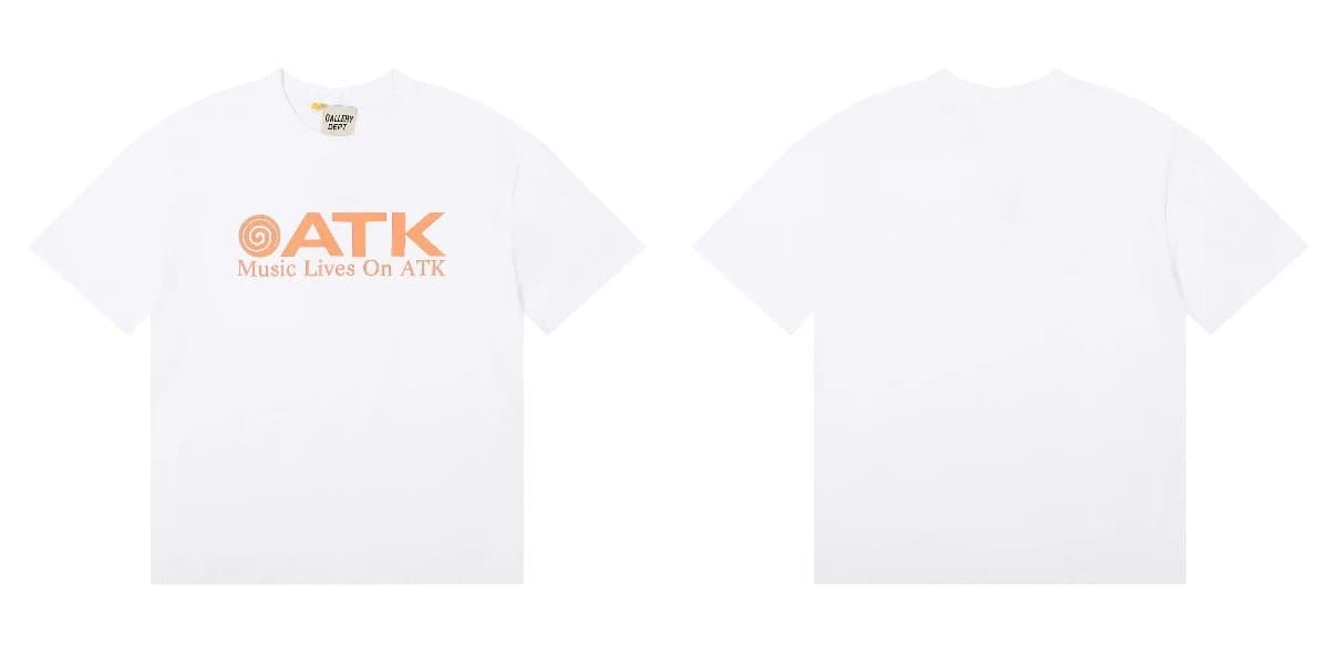 Gallery Dept. Paint Splatter Tee Miami Gradient Print — ATK白色 6050