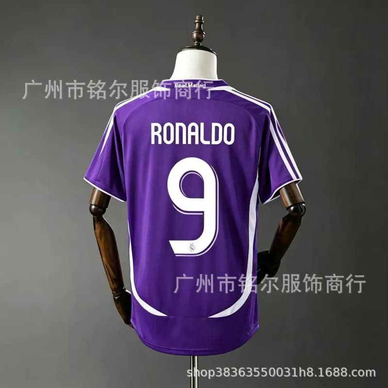 FC Barcelona Home Jersey 2007-08 UNICEF Edition — 0607皇M客场9号