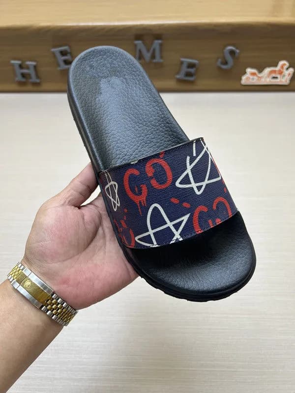 Gucci Slide Sandal Web Stripe — 17