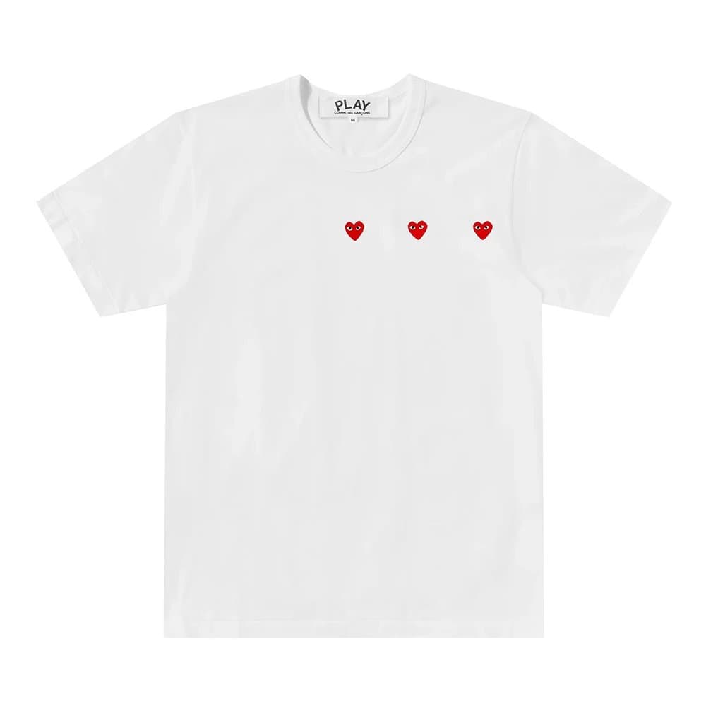 Comme des Garçons × BAPE Heart Tee Camo Heart — CJ08-白色