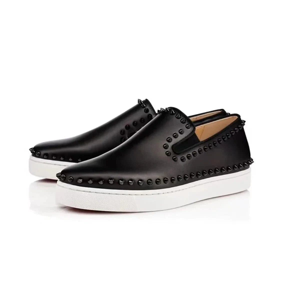Christian Louboutin Flat Loafer Studded