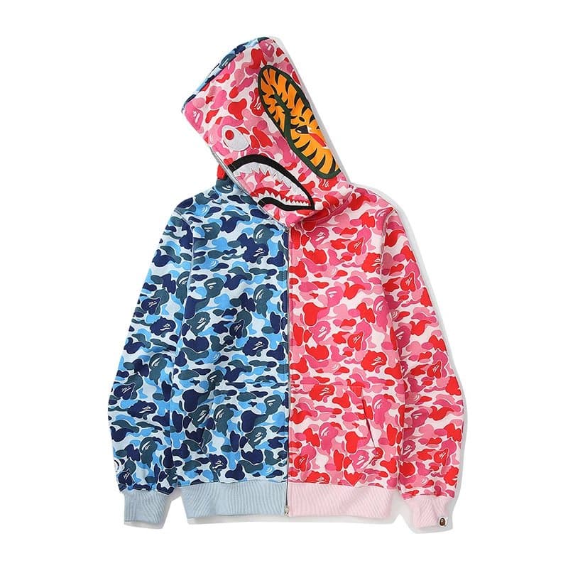BAPE Full-Zip Hoodie ABC Camo — SC809