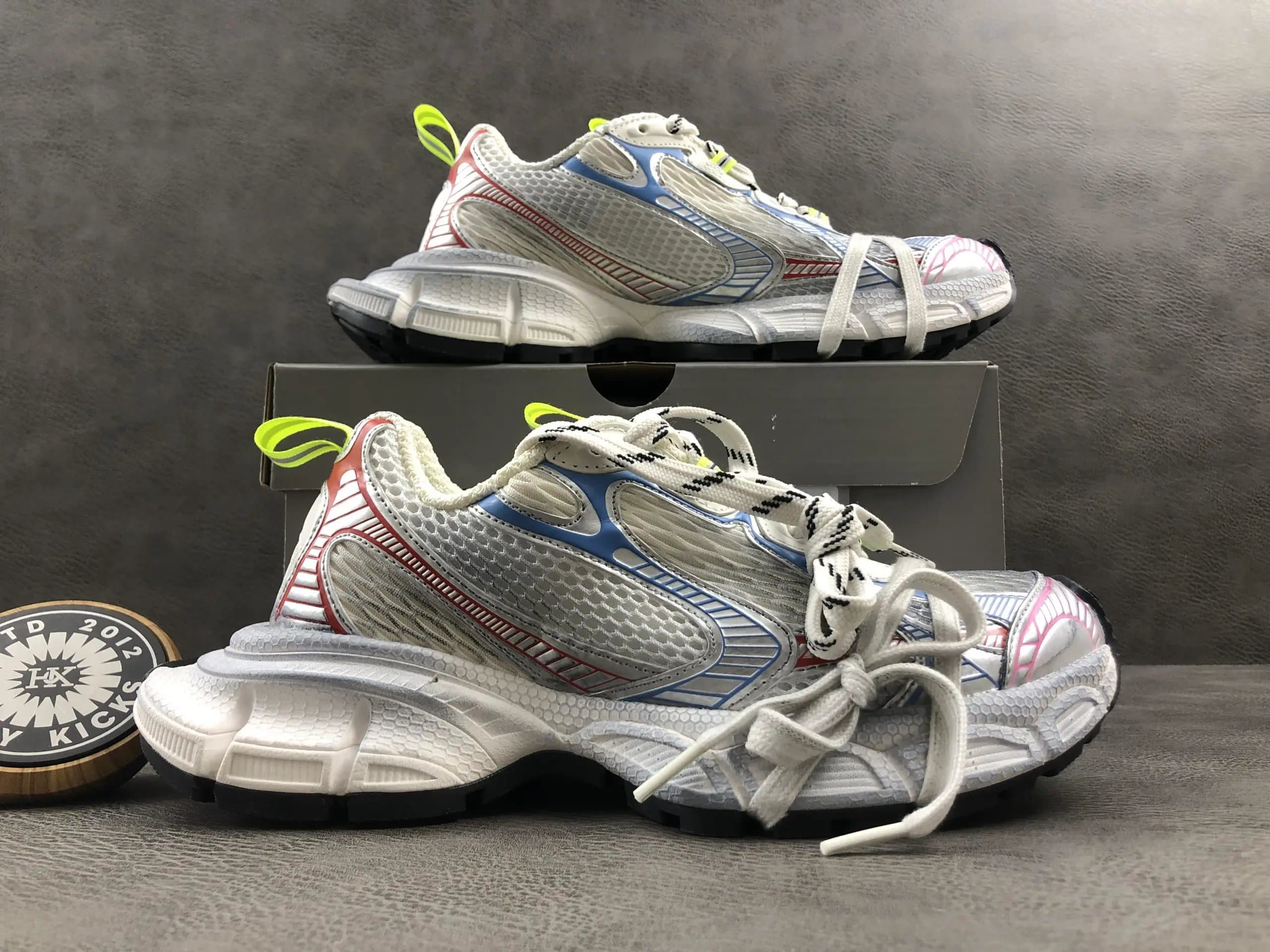 Salomon XT-6 White Blue Red