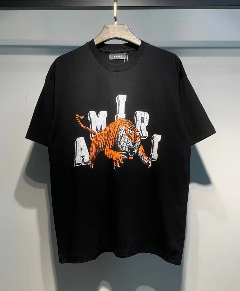 Amiri T-Shirt Tiger Logo