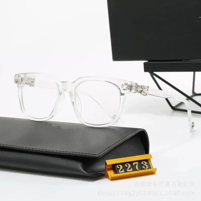 Chrome Hearts Optical Glasses Cross Logo — c36