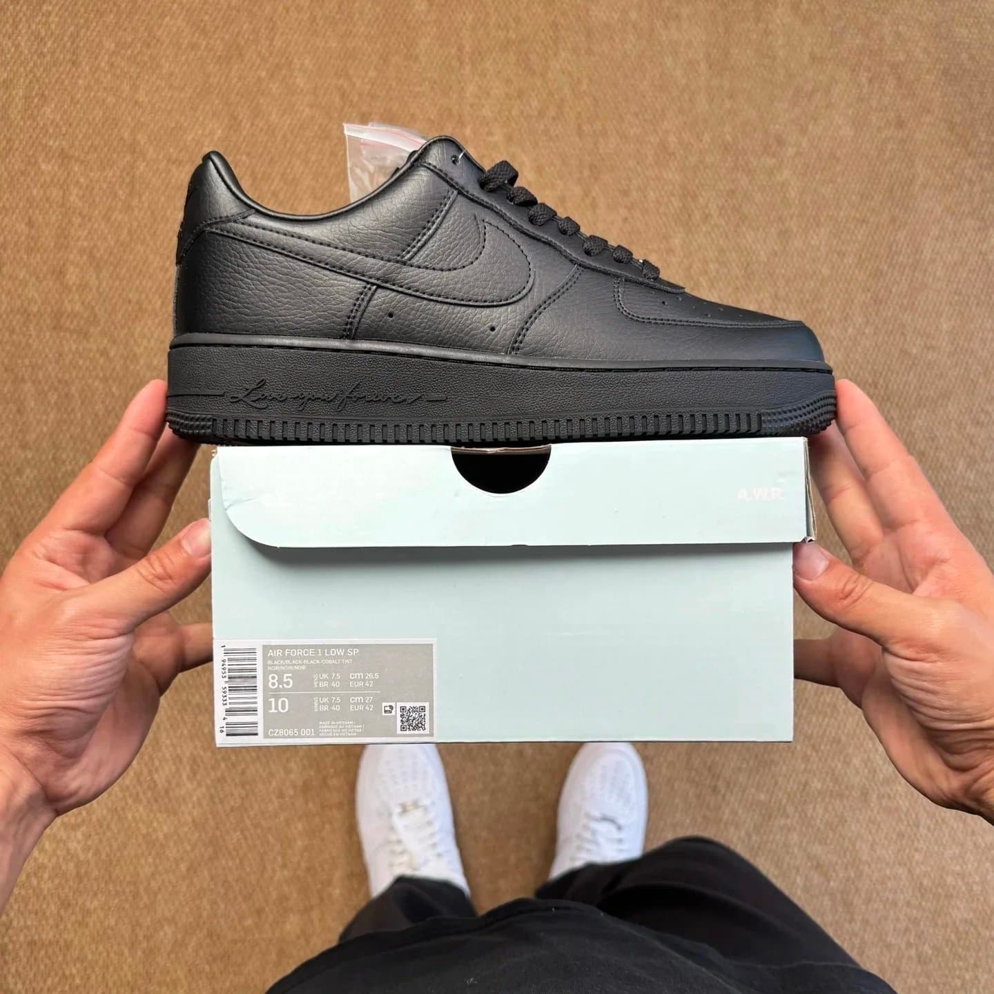 Nike × Aimé Leon Dore Air Force 1 Low SP Black