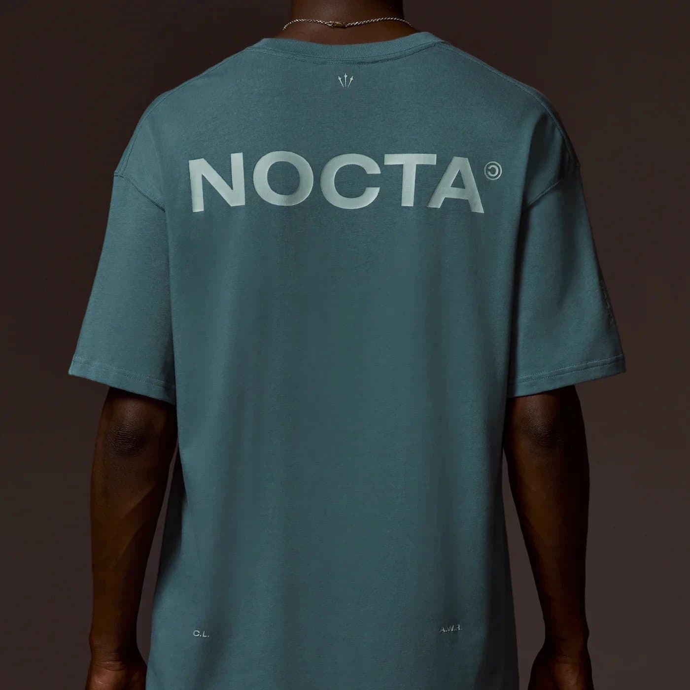 Broken Planet Logo Tee NOCTA Print — 孔雀绿