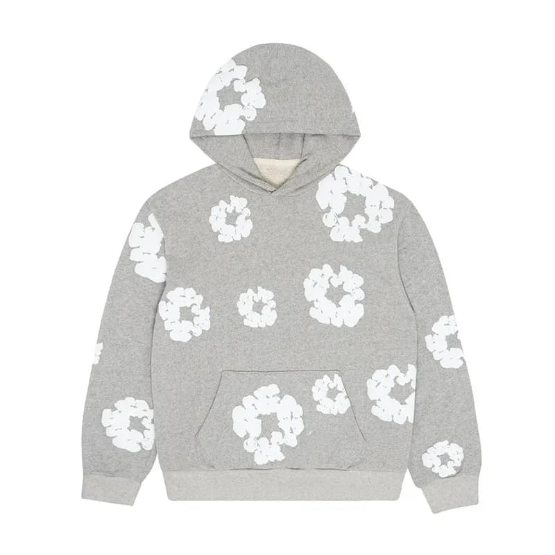 Balenciaga Flower Hoodie All-Over Print