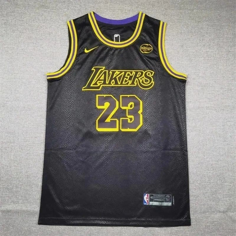 Nike Lakers Swingman Jersey Black Gold